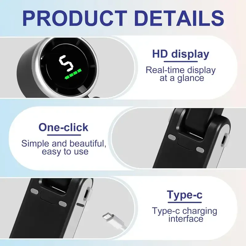 Portable Turbine Handheld Fan
