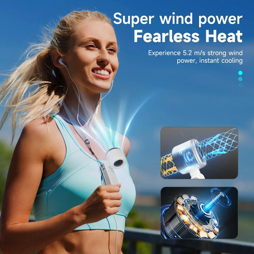 Portable Turbine Handheld Fan