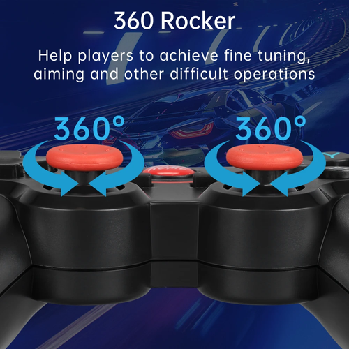 X3 supports Bluetooth game controller joystick
