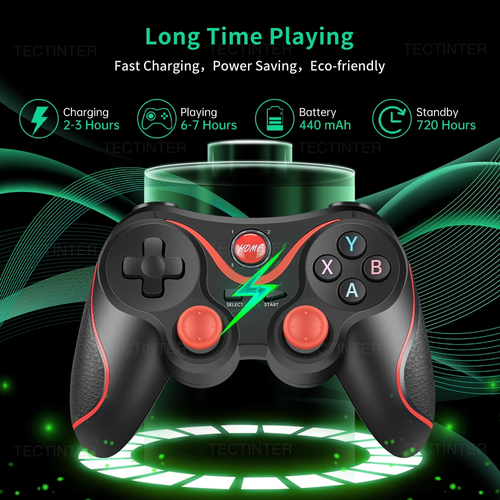 X3 supports Bluetooth game controller joystick