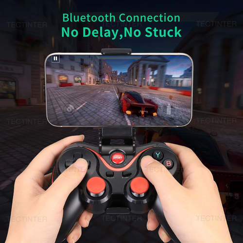 X3 supports Bluetooth game controller joystick