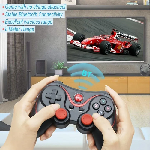 X3 supports Bluetooth game controller joystick
