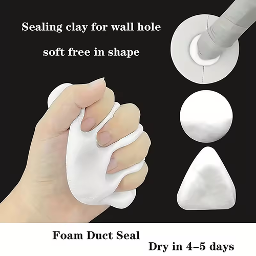 2-pack wall hole sealant – a flexible, waterproof sealant for filling holes and cleaning tools, 150g