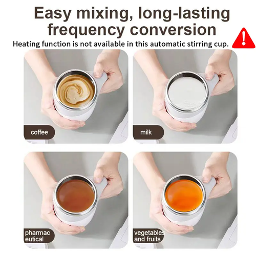 CoffeeCup 380ml Electric Coffee Mug  Rechargeable
