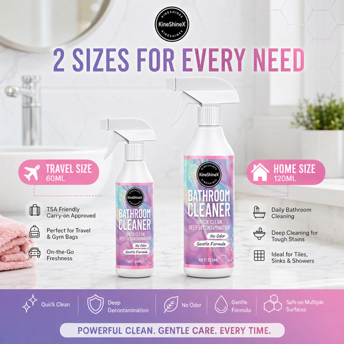 Bathroom Liquid Cleaner (Buy 1 Get 1 Free Same Model, 2 Bottles Pack)120ML