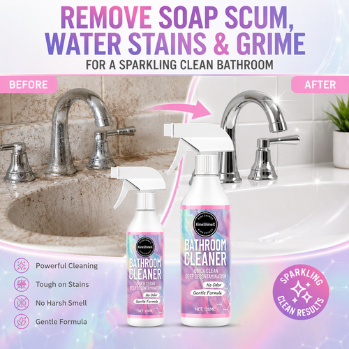Bathroom Liquid Cleaner (Buy 1 Get 1 Free Same Model, 2 Bottles Pack)120ML