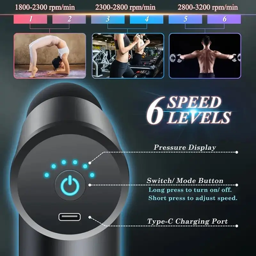 Electric Portable Handheld Muscle Massage Gun