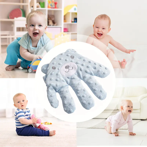 Unisex Infant Size Hand-Shaped Automatic Patting Soothing Toy