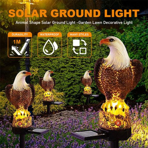 Animal Shape Solar Ground Light -Garden Lawn Decorative Light