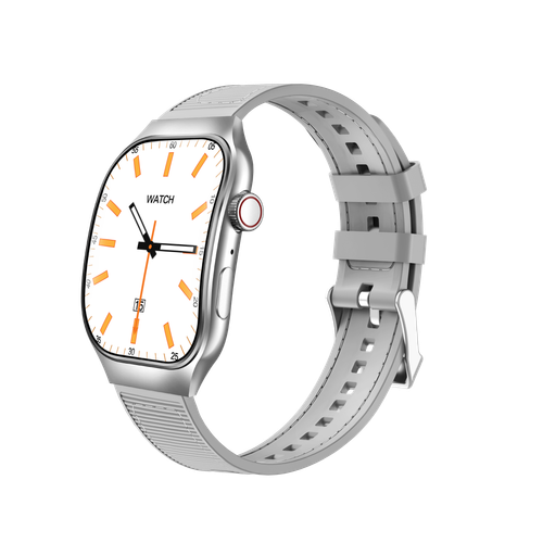 Jam Tangan Pintar H7 Baru 2025 untuk Pria Wanita  Layar Lengkung HD 2 01 Panggilan Bluetooth  Pengisi Daya Nirkabel Pelacak Kebugaran dengan Monitor Detak Jantung Tekanan Darah Jam Tangan Olahraga Tahan Air IP67 untuk Android iOS