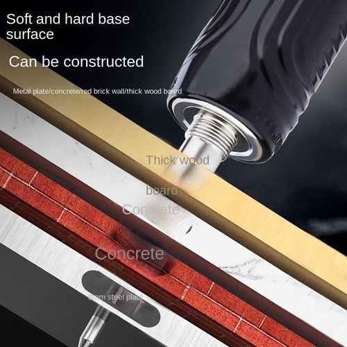 Mini Nail Gun Silencer Fasteners Wall-Mounting Nail Gun for Concrete