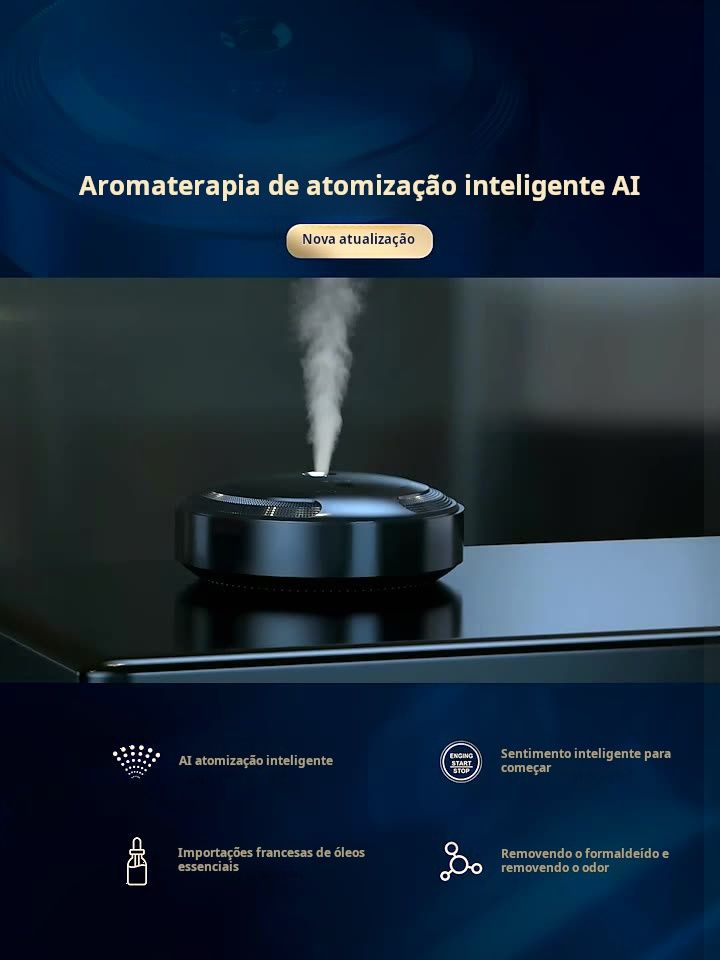 Aroma Premium para o Seu Carro, Agora Inteligente
