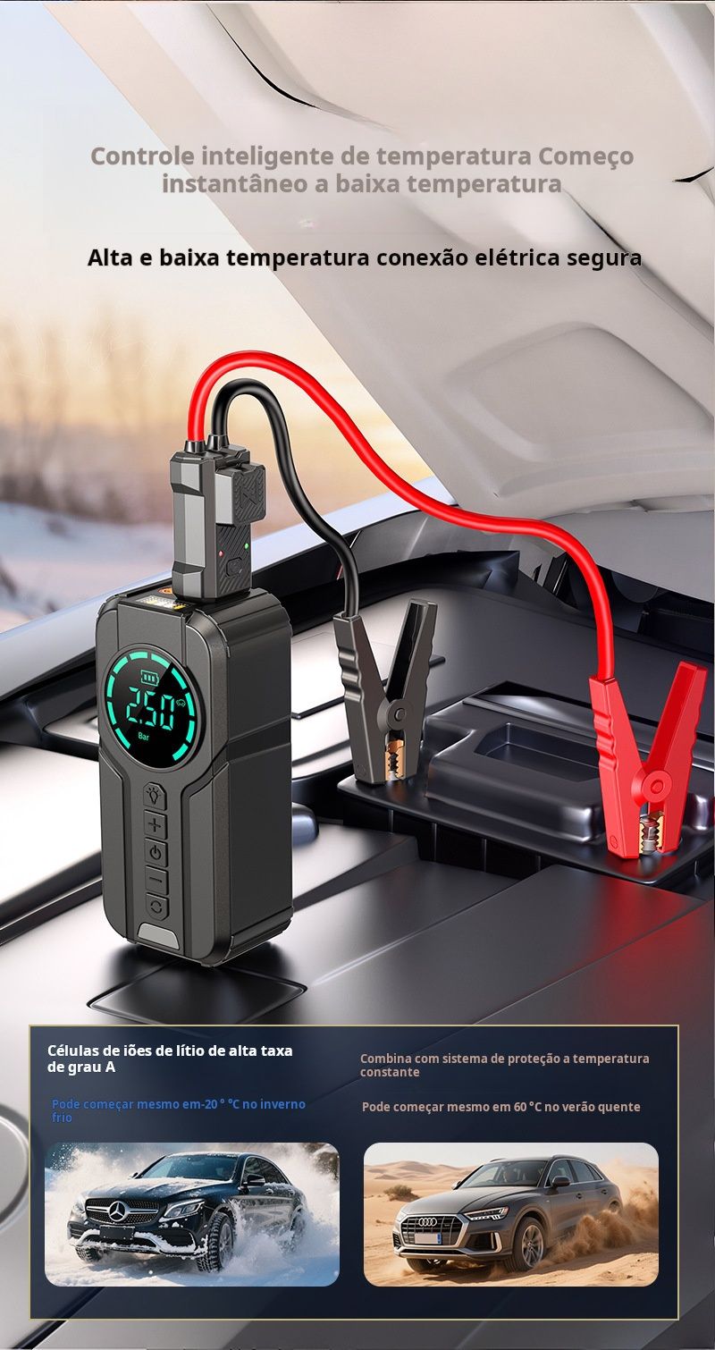 bomba de ar de arranque de emergência para automóvel