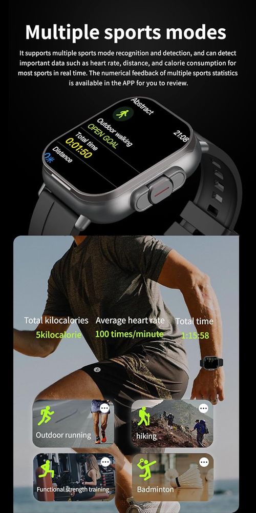 🔥2025 new hot sale🔥 2-in-1 Bluetooth Earphones Smartwatch