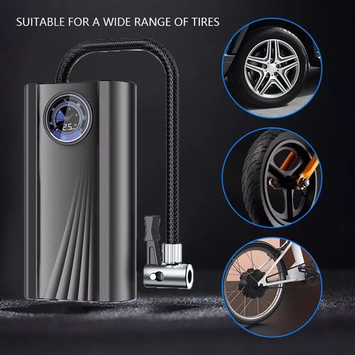 2 in 1 Noise Reduction Electric Rechargeable Air Pump