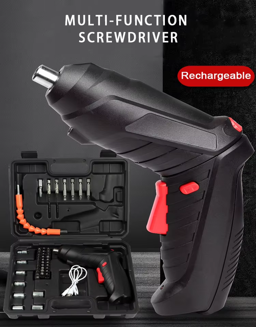 2025 Most Popular 47 Pieces Electric Screwdriver Set 3.5Nm Maximum Torque 3.6V Voltage Electric Screwdriver Kit Power Tools