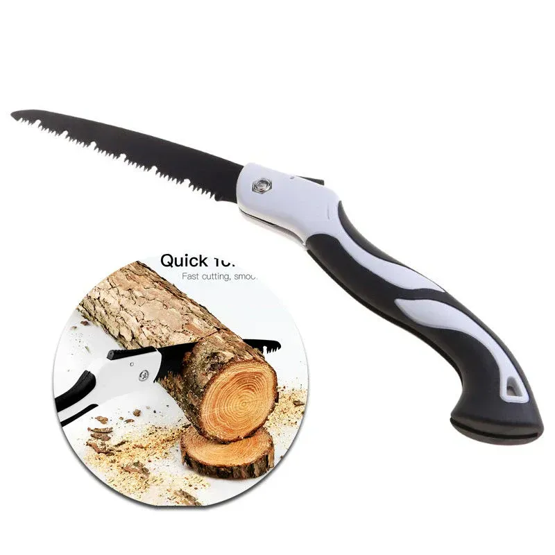 🔥Indestructible Folding Trail Saw - Super sharp, lightning fast cutting, built for the wild!