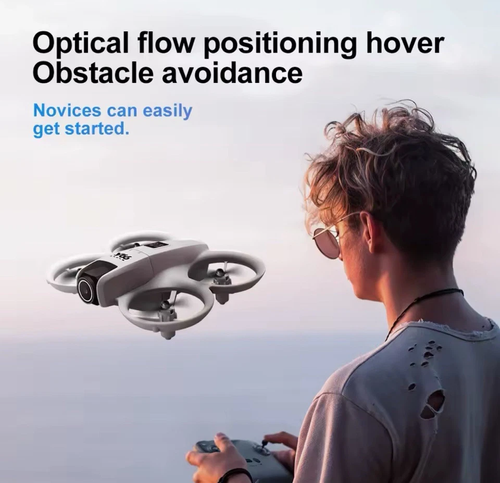V66 NEO Foldable Ultralight WiFi Mini Drone 4K Dual Camera Obstacle Avoidance