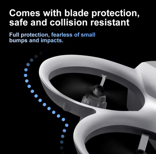 V66 NEO Foldable Ultralight WiFi Mini Drone 4K Dual Camera Obstacle Avoidance