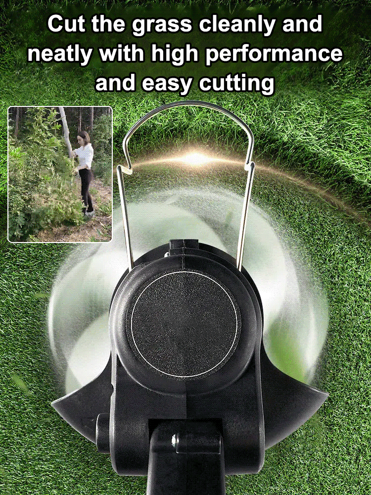 Portable lithium battery garden lawn mower High-powered with a speed of 18000 RPM, trim or mow and save 80% of your time!