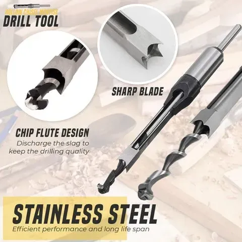 💥Hollow chisel tool (1 set of 4 pcs) 💯Hot sale 50% discount👇
