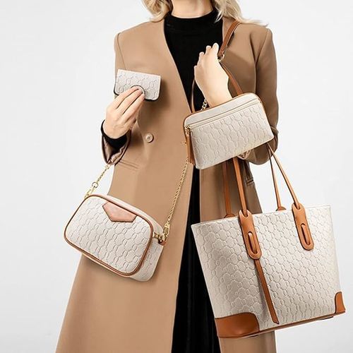 👨‍🔧👜Mother and Baby Bag Set - 4-in-1 design, fashionable and versatile!