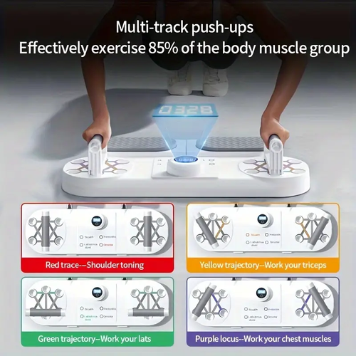 ADKING All-in-One Home Gym System with Multi-Functional Stand, Dip Stand & Timer