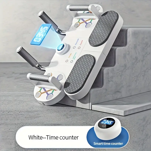 ADKING All-in-One Home Gym System with Multi-Functional Stand, Dip Stand & Timer