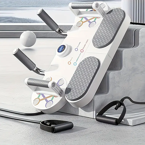 ADKING All-in-One Home Gym System with Multi-Functional Stand, Dip Stand & Timer
