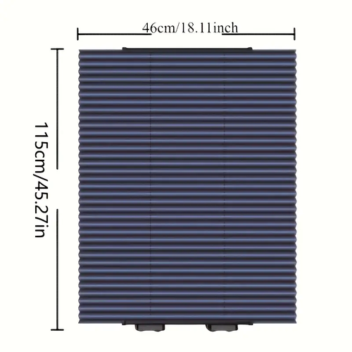 Easy to Install Automatic Retractable Car Sunshade - UV Resistant and Heat-insulating, Adhesive Sunshade Curtains
