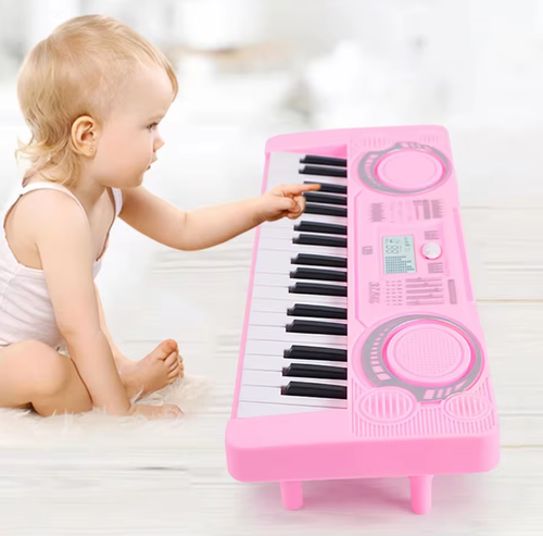 37-key Children's Electronic Piano Keyboard Portable Educational Toy Musical Instrument Organ Children's Christmas Birthday Gift