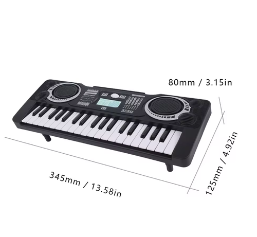 37-key Children's Electronic Piano Keyboard Portable Educational Toy Musical Instrument Organ Children's Christmas Birthday Gift