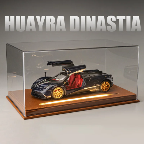 1:24 Pagani sports car alloy car model with sound and light pull back steering metal car model