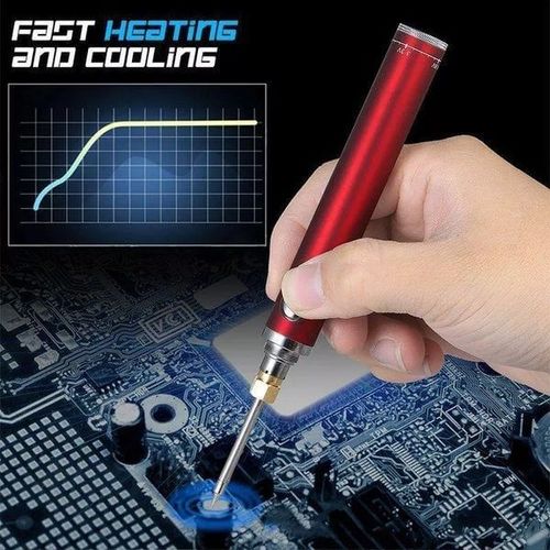🔥The Ultimate Cordless Soldering Iron - Portable, Fast Heating, Precision Performance!