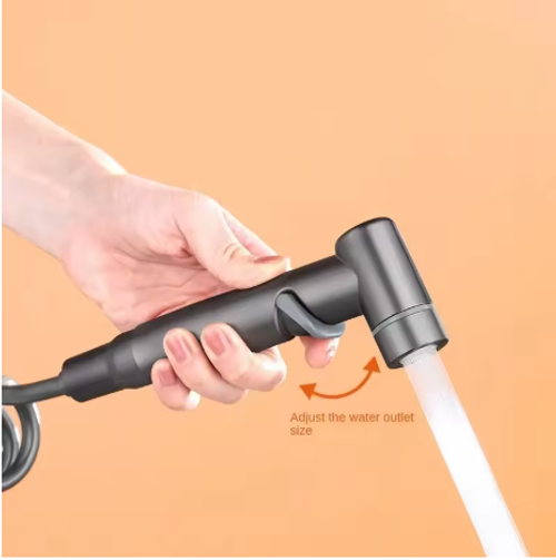 Hygienic Shower for Bathroom Toilet Bidet Faucet Double Outlet Angle Valve Shower Head Toilet Sprayer Douche Hygienic Shower