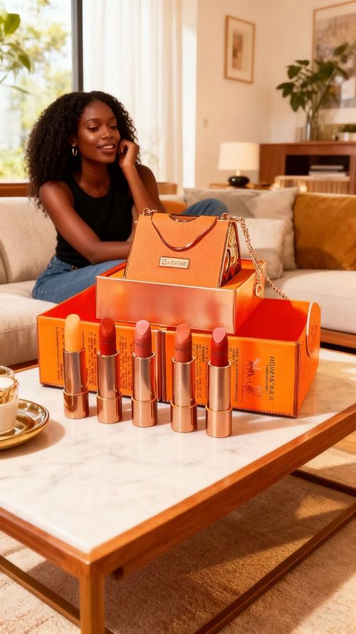 👨‍👩‍👧‍👦5-Color Luxury Bag Lipstick Set🔥💯