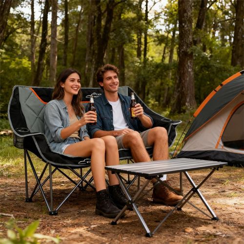 👨‍👩‍👧‍👦🏕️🪑🍷Extra Large Double Camping Chair, 🔥💯👇