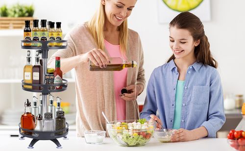 360° Rotating Kitchen Organizer
