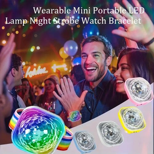 Glow On the Go: Your Wrist, the Party Starter