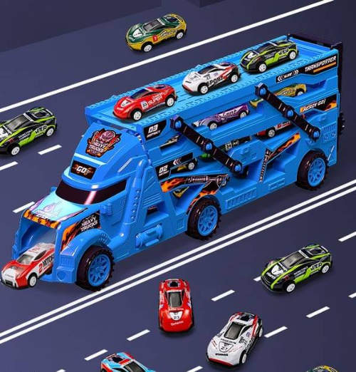 Shape-shifting folding ejection toy car for children