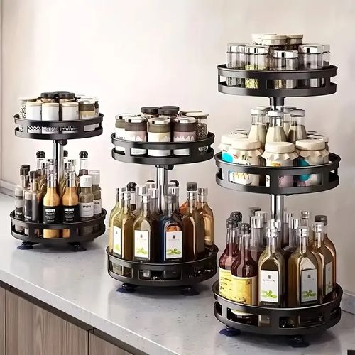 360° Rotating Kitchen Organizer