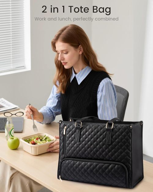 👨‍👩‍👧‍👦💼 The Ultimate 3-in-1 Tote Bag – Where Elegance Meets Functionality! 🎀🍽️