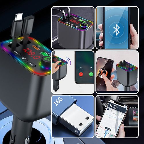 🔥💥 Retractable 120W Fast Car Charger