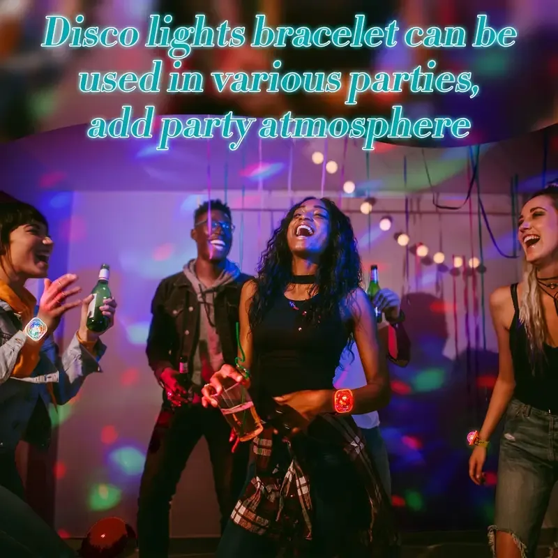 Glow On the Go: Your Wrist, the Party Starter