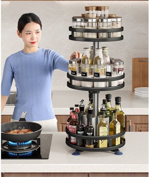 360° Rotating Kitchen Organizer