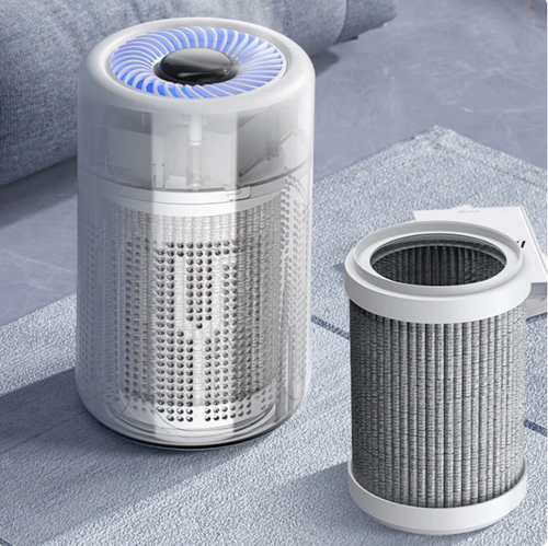 🌀 Air Purifier for Home 🌿 Includes Filter & Aromatherapy Tablets