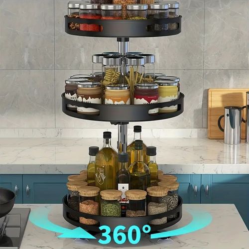 360° Rotating Kitchen Organizer