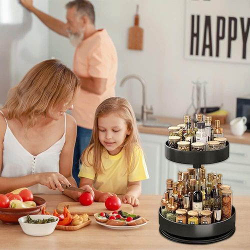 360° Rotating Kitchen Organizer