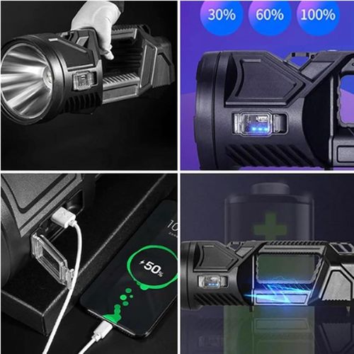 🔥🔦New Waterproof Spot Lights Handheld Large searchlight