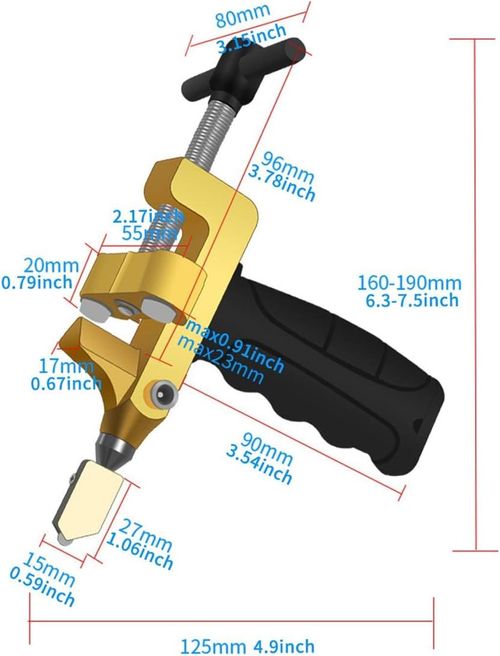 👇Glass Tile Diamond Cutting Tool🎯